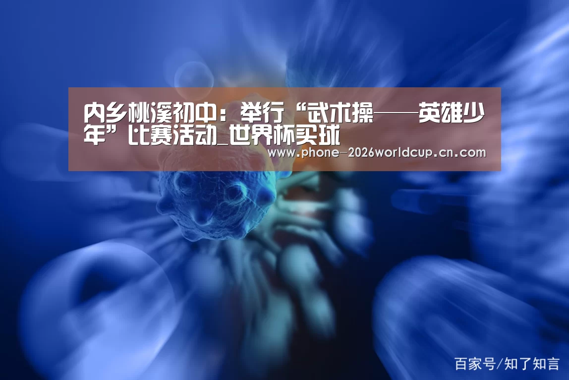 内乡桃溪初中:举行“武术操——英雄少年”比赛活动_世界杯买球(图1) 世界杯买球